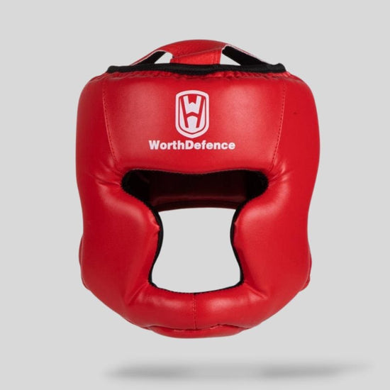 Rouge Casque Boxe | Mask Mania