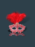Rouge Masque Carnaval | Mask Mania | Boutique Officiel