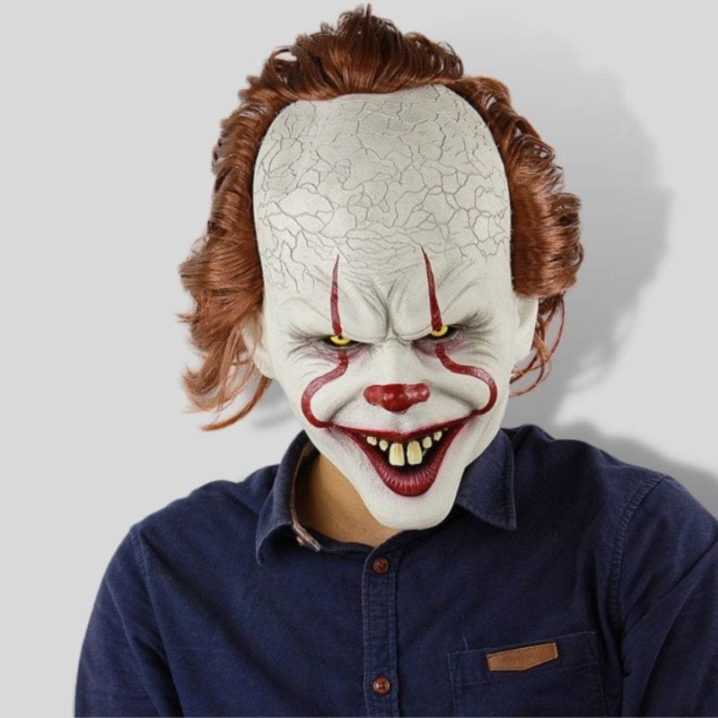 1 Masque De Clown Tueur Réaliste | Mask Mania