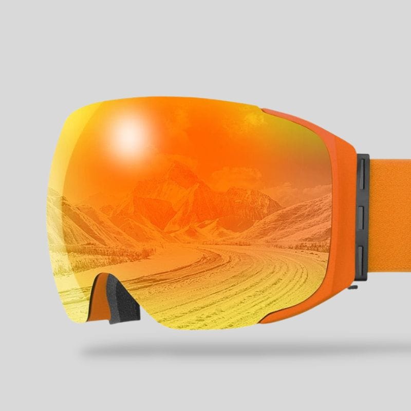 Masque De Ski Orange | Mask Mania