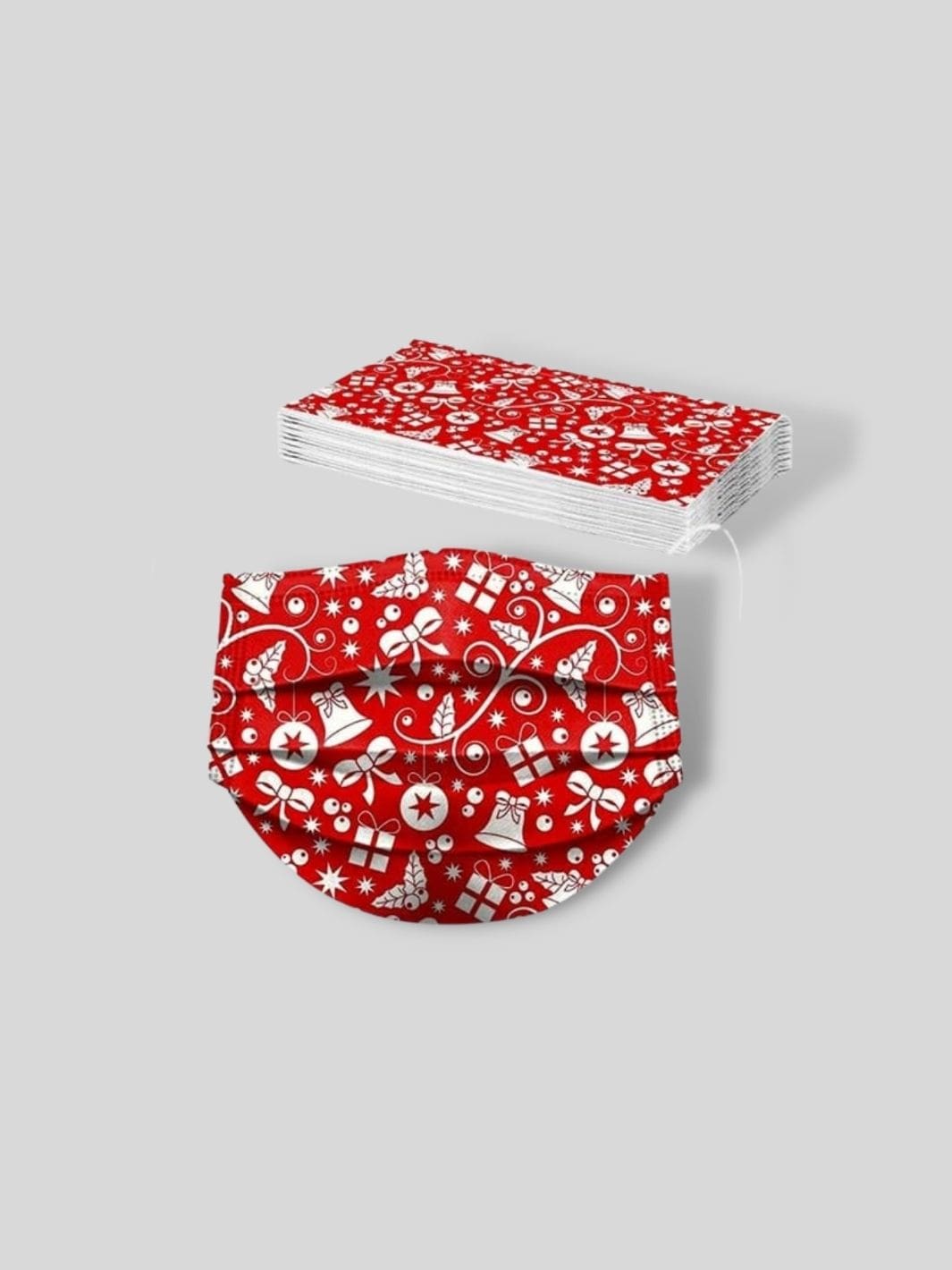 Masque Rouge Noël | Mask Mania