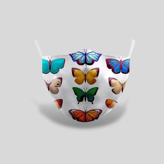 Papillon Masque Tissu Papillon | Mask Mania