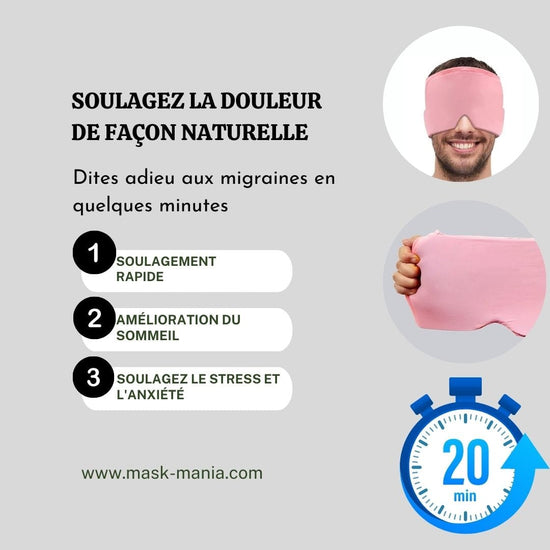 Masque Yeux Migraine | Mask Mania
